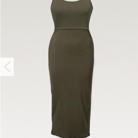 VGUC black BOOB Signe ribbed maternity/breastfeeding dress - Picture 11 of 14